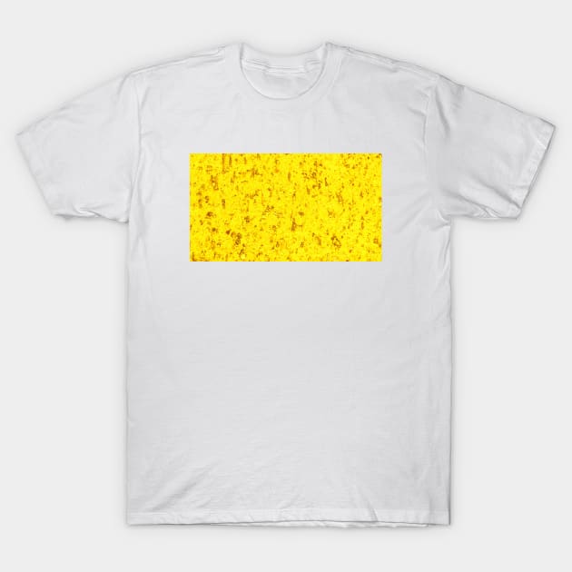 Yellow Marble Texture T-Shirt by MarbleTextures